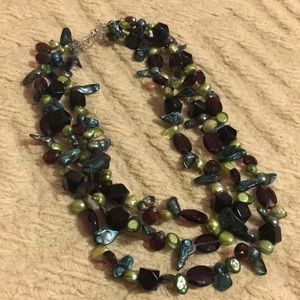 Vintage 3 layered necklace